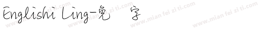 Englishi Ling字体转换